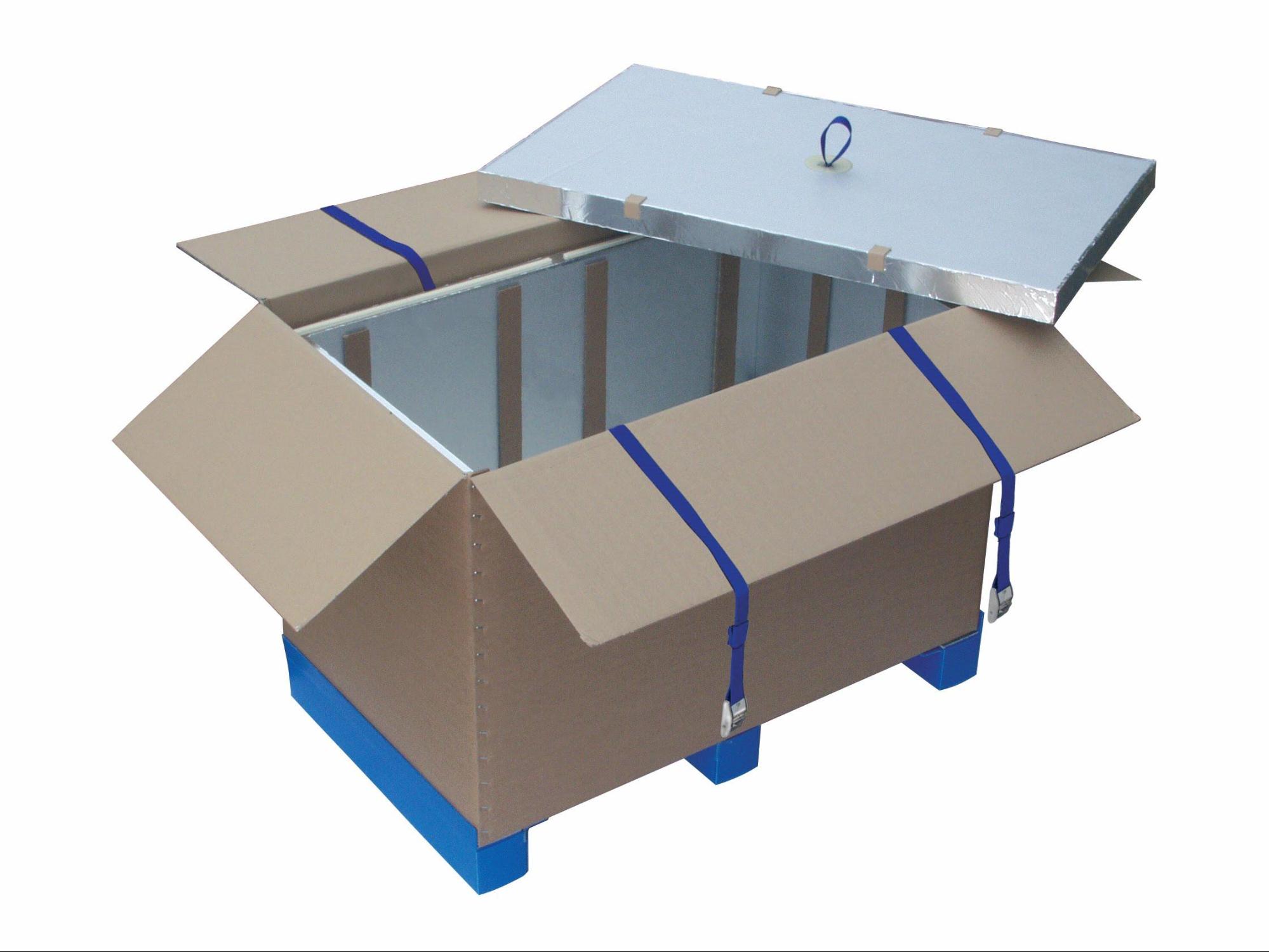 Cold chain thermal shipping container for pharmaceutical products, compliance with the cold chain, transporting medicines