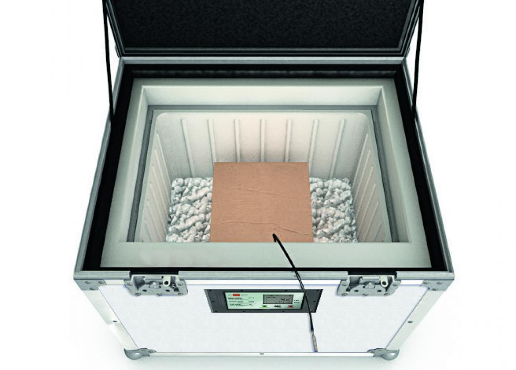 Interior view of iBox 36L cooling box